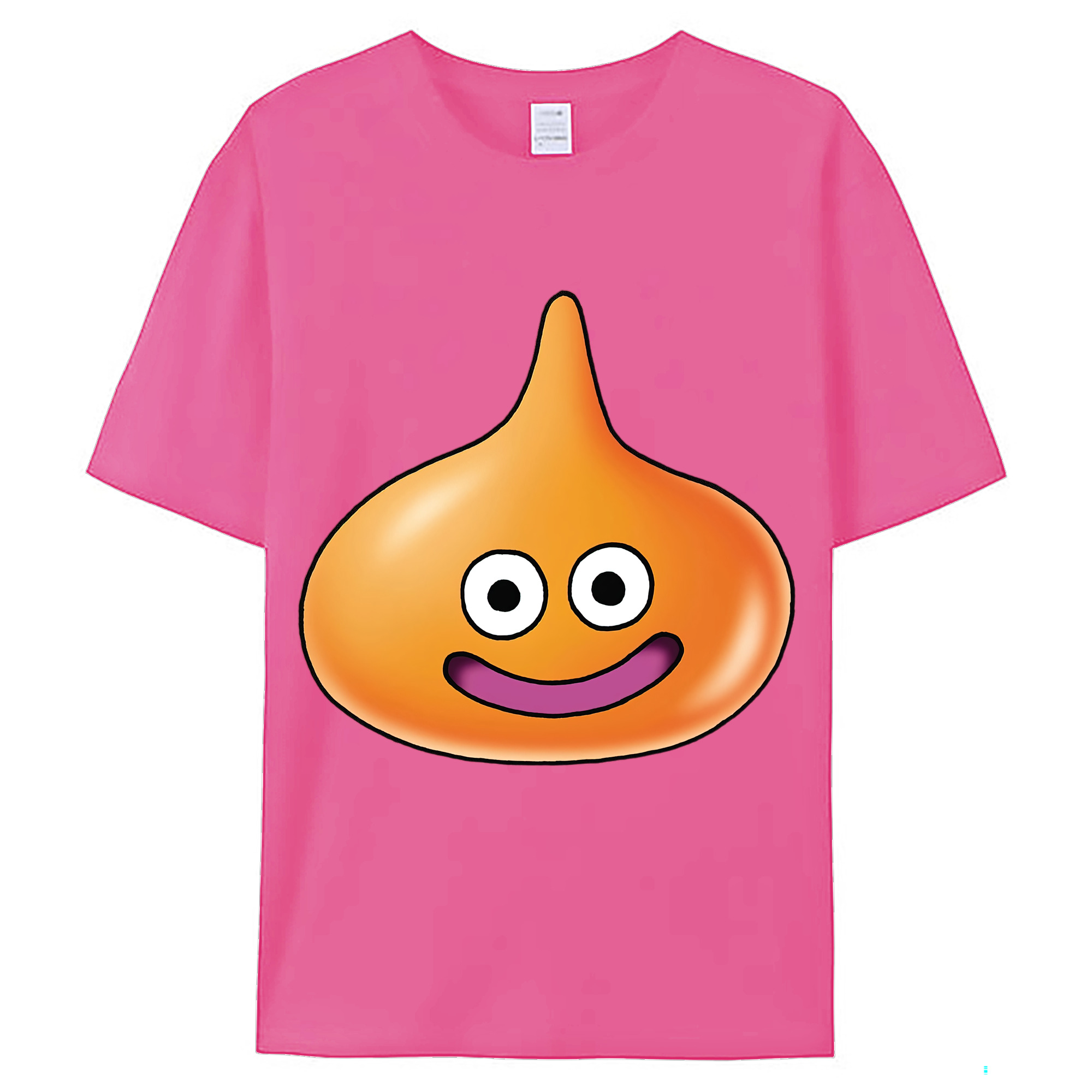 （画像用） ドラゴンクエスト Doragon Kuesuto Dragon Quest レディースカジュアルプリントTシャツ（綿100％）